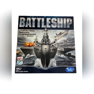 Hasbro Battleship Game - Classic Naval Combat - Black and Gray